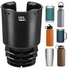 Deals ⭐ EMIMOTO Cup Holder Expander For Car Compatible With Hydro Flask 32/40oz, Yeti 24/30/36oz, Other Bottles In 18-40oz, Large Cup Holder Adapter Fits For Universal Vehicle, Golf Cart, UTV, RV, Truck ????