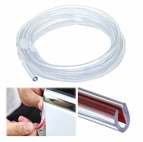 Brand new ???? Car Door Edge Guards Clear, 32Ft Rubber Seal Protector U Shape Edge Trim Car Door Edge Protection Fit For Most Car ???? 3 Brand new ???? Car Door Edge Guards Clear, 32Ft Rubber Seal Protector U Shape Edge Trim Car Door Edge Protection Fit For Most Car ????