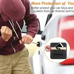 Wholesale ???? Faraday Bag(2 Pack),RFID Signal Blocking Bag Shielding Pouch Wallet Case For Cell Phone Privacy Protection And Car Key FOB, Anti-Tracking Anti-Spying(Black) Pink ???? 15 Wholesale ???? Faraday Bag(2 Pack),RFID Signal Blocking Bag Shielding Pouch Wallet Case For Cell Phone Privacy Protection And Car Key FOB, Anti-Tracking Anti-Spying(Black) Pink ???? -Car Seat Covers shop 41JP43h1T9L