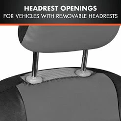 Flash Sale ???? Croc Skin Faux Leather Car Seat Covers, Full Set Gray – Front And Back Split Bench Seat Covers, Airbag Compatible, Interior Covers For Cars Trucks Vans And SUVs Charcoal ???? -Car Seat Covers shop 41JPJtd8jcL