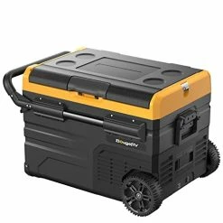 Deals ???? 12 Volt Car Refrigerator Dual Zone, Portable Freezer Fridge APP Control,37 Quart(35L) Compressor Freezer Fridge 12V/24V DC 110~240V AC, -4℉-68℉(BASKETS ARE NOT INCLUDED) ????