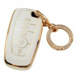 Cheap ???? CAJISU Compatible With 2018 2019 2020 2021 Ford Bronco Mustang Fusion Raptor F150 F250 Edge Explorer Expedition Lincoln Corsair Nautilus Accessories(White) ????