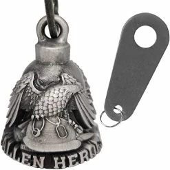 Cheap ???? Motorcycle Biker Bell W/ Motorcycle Bell Hanger, Motorcycle Accessories Or Key Chain For Luck, Silv ???? -Car Seat Covers shop 41KKCvvAufL. AC