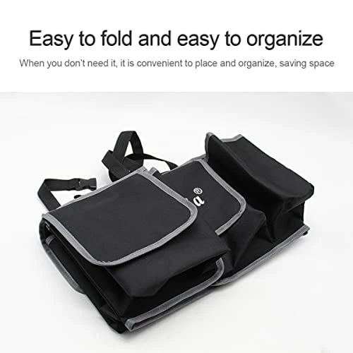 Cheap ❤️ Car Trunk Organizer And Storage, Backseat Hanging Organizer For SUV, Truck, MPV, Waterproof, Collapsible Cargo Storage Bag With 4 Pockets, Car Interior Accessories For Men And ???? Women (Black) ???? 7 Cheap ❤️ Car Trunk Organizer And Storage, Backseat Hanging Organizer For SUV, Truck, MPV, Waterproof, Collapsible Cargo Storage Bag With 4 Pockets, Car Interior Accessories For Men And ???? Women (Black) ???? - Image 5
