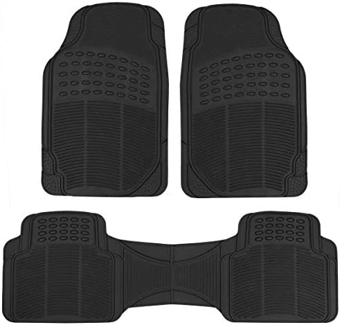 New ???? Original ProLiner 3 Piece Heavy Duty Front & Rear Rubber Floor Mats For Car SUV Van & Truck, Black - All Weather Floor Protection Fits Most Vehicles ???? 8 New ???? Original ProLiner 3 Piece Heavy Duty Front & Rear Rubber Floor Mats For Car SUV Van & Truck, Black - All Weather Floor Protection Fits Most Vehicles ???? - Image 6
