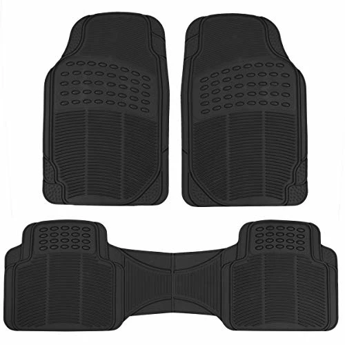 New ???? Original ProLiner 3 Piece Heavy Duty Front & Rear Rubber Floor Mats For Car SUV Van & Truck, Black - All Weather Floor Protection Fits Most Vehicles ???? 3 New ???? Original ProLiner 3 Piece Heavy Duty Front & Rear Rubber Floor Mats For Car SUV Van & Truck, Black - All Weather Floor Protection Fits Most Vehicles ????