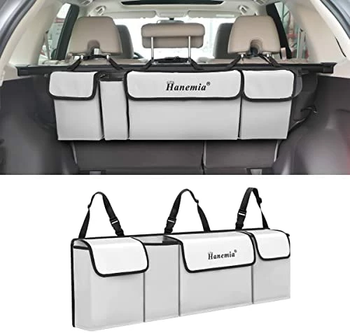 Cheap ❤️ Car Trunk Organizer And Storage, Backseat Hanging Organizer For SUV, Truck, MPV, Waterproof, Collapsible Cargo Storage Bag With 4 Pockets, Car Interior Accessories For Men And ???? Women (Black) ???? 10 Cheap ❤️ Car Trunk Organizer And Storage, Backseat Hanging Organizer For SUV, Truck, MPV, Waterproof, Collapsible Cargo Storage Bag With 4 Pockets, Car Interior Accessories For Men And ???? Women (Black) ???? - Image 8