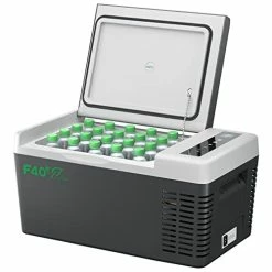 Best deal ???? F40C4TMP Portable Refrigerator 20 Quart 12 Volt Freezer (-7.6℉~50℉) 18L Car Fridge With Compressor 110-240V AC For Camping, Truck, RV, Travel, Boat And Home Use ????