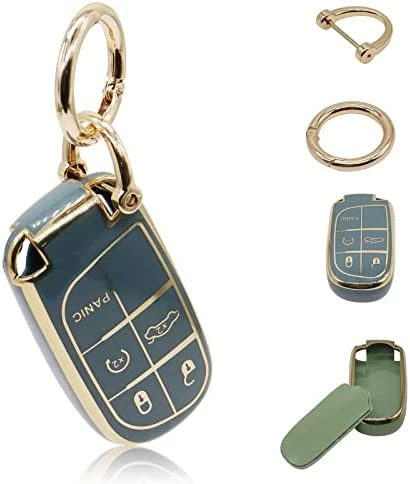 Discount ???? For Jeep Key Fob Cover, Soft Full Protection Key Case Shell Compatible With Jeep Smart Key 3 4 5 Buttons Protector (White) ???? 10 Discount ???? For Jeep Key Fob Cover, Soft Full Protection Key Case Shell Compatible With Jeep Smart Key 3 4 5 Buttons Protector (White) ???? - Image 8