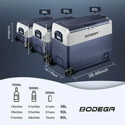 Discount ❤️ 【Upgraded】 12 Volt Refrigerator, Portable Freezer, Car Fridge Dual Zone WIFI APP Control, 53 Quart(50L)-4℉-68℉ RV Car Cooler 12/24V DC And 100-240V AC For Outdoor, Vehicles, Camping, Travel T 64 Quart (60l) ???? 15 Discount ❤️ 【Upgraded】 12 Volt Refrigerator, Portable Freezer, Car Fridge Dual Zone WIFI APP Control, 53 Quart(50L)-4℉-68℉ RV Car Cooler 12/24V DC And 100-240V AC For Outdoor, Vehicles, Camping, Travel T 64 Quart (60l) ???? -Car Seat Covers shop 41NJpjmwWRL