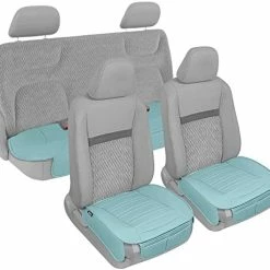 Coupon ???? Gray Faux Leather 2-Pack Car Seat Cover For Front Seats, Padded Car Seat Protectors With Storage Pockets, Premium Interior Covers, Front Seat Covers For Cars Truck SUV Au ???? -Car Seat Covers shop 41Nj644GhpL. AC