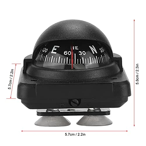 Top 10 ✔️ Car Compass, Adjustable Compass Foldable Navigation Direction Pointing Guide Ball Dash Mount For Auto Car Boat RV ???? 7 Top 10 ✔️ Car Compass, Adjustable Compass Foldable Navigation Direction Pointing Guide Ball Dash Mount For Auto Car Boat RV ???? - Image 5