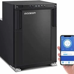 Coupon ???? 【Upgraded】BODEGA 12 Volt Refrigerator, RV Refrigerator WIFI APP Control , 45L(1.6cu.ft) RV Fridge And Freezer, 12 Volt Car Refrigerator With Lock, (-4℉-46℉) Travel Refrigerator Fridge For Truck, RV, Camping, Travel - 12/24V DC ???? -Car Seat Covers shop 41NomS0fH6L. AC
