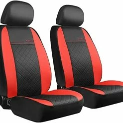 Best Sale ⭐ Front Car Seat Covers, Bucket Seat Covers, Leather Low Back Auto Seat Covers For Cars, Trucks, Jeep, Van, SUV, Pickup, Airbag Compatible (Black) Pink Leopard - Cloth ✔️ -Car Seat Covers shop 41OBifTtITL. AC