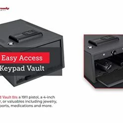 Outlet ???? Handgun Vault Safe With Keypad Entry – Secure Your Firearms And Valuables – 4-6 Keypad Entry, Interior Light And Backup Keys ???? 13 Outlet ???? Handgun Vault Safe With Keypad Entry – Secure Your Firearms And Valuables – 4-6 Keypad Entry, Interior Light And Backup Keys ???? -Car Seat Covers shop 41OP5RVVH2L