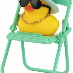Brand new ⌛ Car Duck Ornament Rubber Duck Car Dashboard Decoration For Car Dashboard Decoration Accessories With Mini Hat, Necklace, ???? Sunglasses, Chair Or Skateboard (D-Green) ???? 23 Brand new ⌛ Car Duck Ornament Rubber Duck Car Dashboard Decoration For Car Dashboard Decoration Accessories With Mini Hat, Necklace, ???? Sunglasses, Chair Or Skateboard (D-Green) ???? -Car Seat Covers shop 41OPUIGxEL. AC