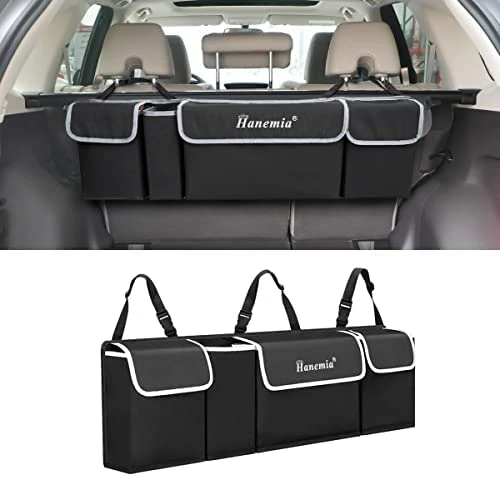 Cheap ❤️ Car Trunk Organizer And Storage, Backseat Hanging Organizer For SUV, Truck, MPV, Waterproof, Collapsible Cargo Storage Bag With 4 Pockets, Car Interior Accessories For Men And ???? Women (Black) ???? 11 Cheap ❤️ Car Trunk Organizer And Storage, Backseat Hanging Organizer For SUV, Truck, MPV, Waterproof, Collapsible Cargo Storage Bag With 4 Pockets, Car Interior Accessories For Men And ???? Women (Black) ???? - Image 9
