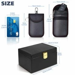 Deals ???? Faraday Box With Faraday Pouch 2 Pack, Keyless Entry Car Key Safe Protector RFID Anti-Theft Signal Blocking Cages ???? 10 Deals ???? Faraday Box With Faraday Pouch 2 Pack, Keyless Entry Car Key Safe Protector RFID Anti-Theft Signal Blocking Cages ???? -Car Seat Covers shop 41PhJbWW3sL