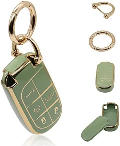 Discount ???? For Jeep Key Fob Cover, Soft Full Protection Key Case Shell Compatible With Jeep Smart Key 3 4 5 Buttons Protector (White) ???? 9 Discount ???? For Jeep Key Fob Cover, Soft Full Protection Key Case Shell Compatible With Jeep Smart Key 3 4 5 Buttons Protector (White) ???? - Image 7