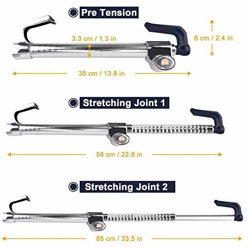 Deals ⭐ Universal Steering Wheel Brake Lock Anti-Theft Retractable Double Hook Car Clutch Pedal Lock For Car Truck SUV Van Security With 3 Keys ???? 4 Deals ⭐ Universal Steering Wheel Brake Lock Anti-Theft Retractable Double Hook Car Clutch Pedal Lock For Car Truck SUV Van Security With 3 Keys ???? - Image 2