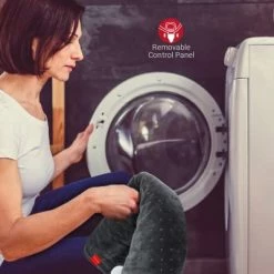 Hot Sale ???? 12V/24V Car Electric Blanket For Back Pain Relief, Comfytemp Travel Blanket With 6 Heat Setting, 5 Auto-Off, Portable Mini Blanket For Back Pain, Shoulders And Cramps Relief, 12x 24 Washabl ???? -Car Seat Covers shop 41Qgi4g7b5L