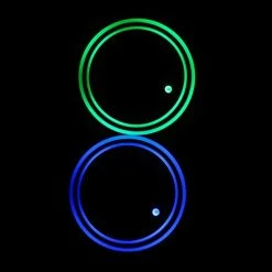 Budget ✔️ Led Cup Holder Lights, 2 Pieces Car Cup Holder Led Lights With 7 Colors USB Charging Mat Cup Pad Coaster Insert LED Interior Atmosphere Lamps ???? -Car Seat Covers shop 41RqNLhqY6L