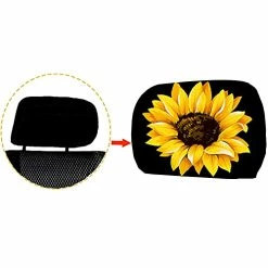 Outlet ✨ 12PCS Sunflower Car Accessories Set,Sunflower Front And Rear Bench Seat Cover Full Set,Steering Wheel Cover,Car Armrest Cover,Car Vent,Car Coaster,Easy To Install,Universal Fit For Auto Truck Van SUV ???? 10 Outlet ✨ 12PCS Sunflower Car Accessories Set,Sunflower Front And Rear Bench Seat Cover Full Set,Steering Wheel Cover,Car Armrest Cover,Car Vent,Car Coaster,Easy To Install,Universal Fit For Auto Truck Van SUV ???? -Car Seat Covers shop 41RrYUTXhrS