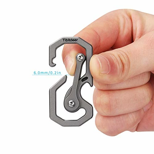 Best reviews of ???? Titanium Key Chain, Multifunctional Carabiner Keychain K1 Grey ???? 5 Best reviews of ???? Titanium Key Chain, Multifunctional Carabiner Keychain K1 Grey ???? - Image 3
