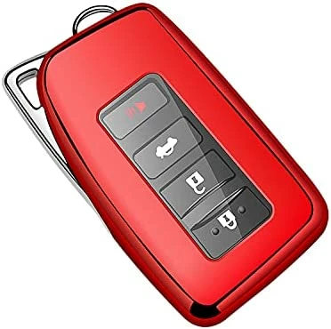 Budget ???? For Lexus Key Fob Cover Premium Soft TPU Full Protection Key Shell Key Case Compatible With Lexus ES Is GS NX LS RX RC 300h 350 200t 250 300 F 450h 460 600h Smart Key Fob Remote Key-Silver ⌛ 9 Budget ???? For Lexus Key Fob Cover Premium Soft TPU Full Protection Key Shell Key Case Compatible With Lexus ES Is GS NX LS RX RC 300h 350 200t 250 300 F 450h 460 600h Smart Key Fob Remote Key-Silver ⌛ - Image 7