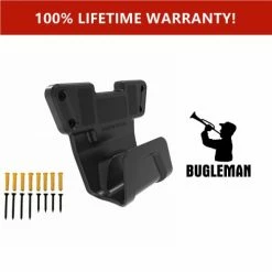 Flash Sale ❤️ Bugleman Magnetic Gun Mount With Safety Trigger Guard Protection, 60lbs Gun Magnet Mount Holster Gun Holder Rack For Pistol, Handgun, Shotgun, Revolver Black ???? -Car Seat Covers shop 41SCCOUwGNL