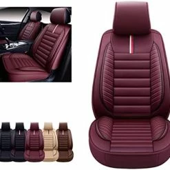 Cheapest ???? Car Seat Covers Accessories Full Set Premium Nappa Leather Cushion Protector Universal Fit For Most Cars SUV Pick-up Truck, Automotive Vehicle Auto Interior Décor (OS-001 Black) ???? -Car Seat Covers shop 41SCHDFPGhL. AC
