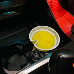 Discount ???? 30pcs Disposable Ashtrays For Car With Ash Absorbing Sand - Reduce Ash Raising - Fast Extinguishing (white) ???? -Car Seat Covers shop 41TCxS6WnlL