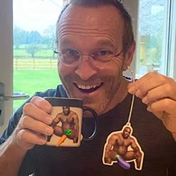 Buy ???? Barry Wood Sitting On Bed Meme Air Freshener - Funny Car Present For ???? Women Men Him Her Dad - Novelty Gift - Fun Gag Joke Stag Hen Do Accessories Rude Prank ???? Christmas Stocking Filler - Black Ice Scent ⌛ -Car Seat Covers shop 41TSgrli5LL