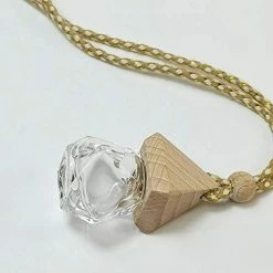 Best Sale ???? 8 Pcs Car Aromatherapy Essential Oil Scent Diffuser Hanging Perfume Bottle Car Air Freshener Auto Fragrance Decor Ornament Empty Glass Bottle With Wooden Caps ???? -Car Seat Covers shop 41TqXygllAL