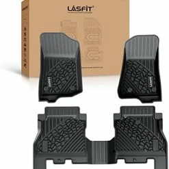 Budget ???? Floor Mats Fit For 2018-2023 Jeep Wrangler JL Unlimited 4 Door Only (Not Fit For JK Or 4xe), TPE All Weather Car Liners,Custom Fit 1st & 2nd Row Floor Liners, Black ???? -Car Seat Covers shop 41TwCOCwZRL. AC