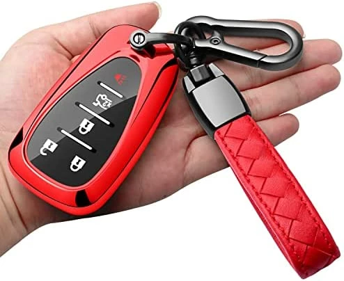Best Pirce ⭐ For Chevrolet Key Fob Cover With Keychain Full Protection Key Shell Case Compatible With Chevrolet 2017-2021 Chevy Malibu Camaro Cruze Traverse Sonic Volt Bolt Equinox-Black ???? 11 Best Pirce ⭐ For Chevrolet Key Fob Cover With Keychain Full Protection Key Shell Case Compatible With Chevrolet 2017-2021 Chevy Malibu Camaro Cruze Traverse Sonic Volt Bolt Equinox-Black ???? - Image 9