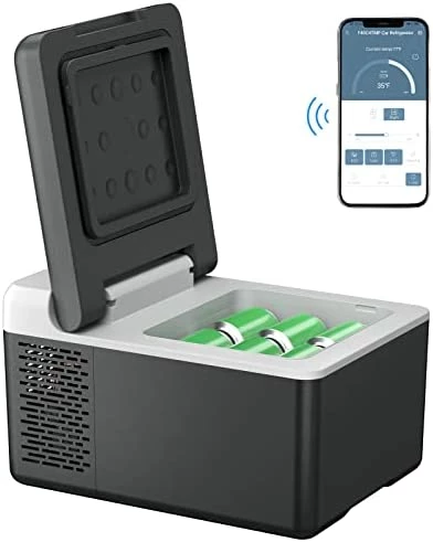 Hot Sale ???? 12 Volt Refrigerator 10 Quart(9L) Portable Mini Freezer(-4℉~68℉) With APP Control Car Compressor Fridge 12V/24V DC, 110-220V AC For Camping, Road Trip, Travel, Boat, Skincare, Outdoor, Home ???? 5 Hot Sale ???? 12 Volt Refrigerator 10 Quart(9L) Portable Mini Freezer(-4℉~68℉) With APP Control Car Compressor Fridge 12V/24V DC, 110-220V AC For Camping, Road Trip, Travel, Boat, Skincare, Outdoor, Home ???? - Image 3