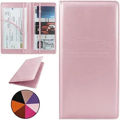 Outlet ???? Car Registration And Insurance Holder, Premium Pu Leather Vehicle Glove Box Organizer, Prefect Car Essentials Wallet For Driver License, Cards & Essential Documents (Orange) ???? 12 Outlet ???? Car Registration And Insurance Holder, Premium Pu Leather Vehicle Glove Box Organizer, Prefect Car Essentials Wallet For Driver License, Cards & Essential Documents (Orange) ???? - Image 10