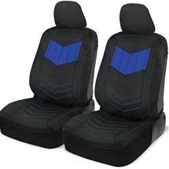 Cheap ✨ Super Sport Gray Faux Leather Car Seat Covers, Front Seats – Modern Two-Tone Design, Easy To Install Seat Protectors, Interior Covers For Car Truck Van And SUV ⭐ -Car Seat Covers shop 41UzJxfQOCL. AC