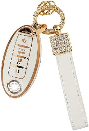 Wholesale ???? For Mercedes Key Fob Cover Fit Benz C E G M Class GLC GLE GLS CLA CLS Accessories Car Keychain Bling Case Shell Protector Girly Cute White Gold TPU ❤️ 10 Wholesale ???? For Mercedes Key Fob Cover Fit Benz C E G M Class GLC GLE GLS CLA CLS Accessories Car Keychain Bling Case Shell Protector Girly Cute White Gold TPU ❤️ - Image 8