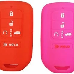 Discount ???? 2Pcs Coolbestda Silicone Full Protective Key Fob Remote Cover Case Skin Jacket For 2017 2018 2019 2020 2021 Honda Civic Accord Pilot CR-V 5 Buttons Smart Key A2C81642600 Black Grey ???? 26 Discount ???? 2Pcs Coolbestda Silicone Full Protective Key Fob Remote Cover Case Skin Jacket For 2017 2018 2019 2020 2021 Honda Civic Accord Pilot CR-V 5 Buttons Smart Key A2C81642600 Black Grey ???? -Car Seat Covers shop 41VYrz91pOL. AC
