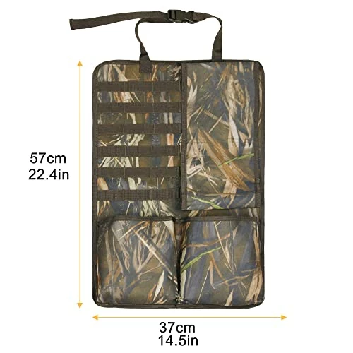 Wholesale ???? Verpiason 2PCS Tactical Car Seat Back Organizer Molle Vehicle Gun Rack Holder For Rifle Shotgun With Storage Pocket Black ???? 5 Wholesale ???? Verpiason 2PCS Tactical Car Seat Back Organizer Molle Vehicle Gun Rack Holder For Rifle Shotgun With Storage Pocket Black ???? - Image 3