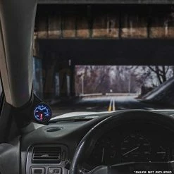 Cheap ✔️ GlowShift Universal Black Single Pillar Gauge Pod - Fits Any Make/Model - ABS Plastic - Mounts (1) 2-1/16" (52mm) Gauge To Vehicle's A-Pillar ???? -Car Seat Covers shop 41VqPXbqDsL