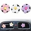 Deals ✔️ 3 Pcs Daisy Air Vent Clips, Cute Flower Car Air Fresheners Vents Clips Car Diffuser Vent Clips Interior Decor Charm Colorful Car Dashboard Decoration Car Accessories For ???? Women(Pink&Purple&White) ✨
