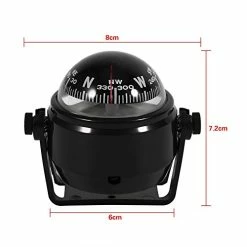 Best reviews of ???? Car Mount Compass,Multi-Functional Sea Marine Navigation Bracket Mount Compass Voyager Compass Outside Also Fits Boat Caravan Truck (Black) ???? -Car Seat Covers shop 41Wz1RoQGqL
