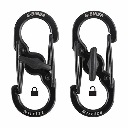 Cheapest ???? Nite Ize S-Biner MicroLock, Locking Key Holder, Stainless-Steel, Black, 2 Count (Pack Of 1) ⭐ 4 Cheapest ???? Nite Ize S-Biner MicroLock, Locking Key Holder, Stainless-Steel, Black, 2 Count (Pack Of 1) ⭐ - Image 2