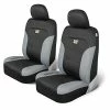 Promo ⭐ Flexfit Automotive Seat Covers For Cars Trucks And SUVs (Set Of 2) – Black Car Seat Covers For Front Seats, Truck Seat Protectors With Gray Honeycomb Trim, Auto Interior Covers ???? -Car Seat Covers shop 41XMng3q4IL