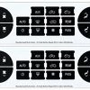 Coupon ???? (2 Pack) AC Dash Button Repair Kit - Best For Fixing Ruined Faded A/C Control Buttons - Decal Replacement Fits Select 07-14 GM Vehicles - Made In US ???? -Car Seat Covers shop 41XVx3QutsL