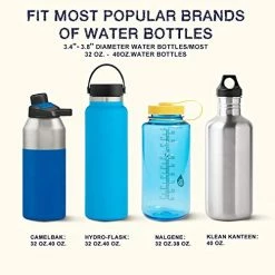 Discount ???? Car Cup Holder Expander Organizer With Adjustable Base, Compatible With Hydro Flasks 32/40 Ounce, Compatible With Yeti Ramblers 20/26/30 Ounce, Other Bottles In 3.4"-3.8" (Black) ???? -Car Seat Covers shop 41YGO6T6caL