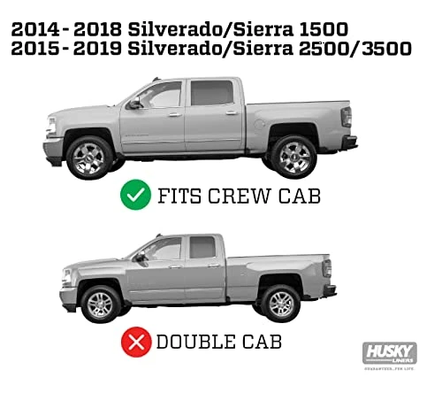 Cheapest ???? Weatherbeater Series | Front & 2nd Seat Floor Liners (Footwell Coverage) - Black | 98231 | Fits 2014-2018 Chevrolet Silverado/GMC Sierra 1500, 2015-2019 2500/3500 HD Crew Cab 3 Pc ???? 6 Cheapest ???? Weatherbeater Series | Front & 2nd Seat Floor Liners (Footwell Coverage) - Black | 98231 | Fits 2014-2018 Chevrolet Silverado/GMC Sierra 1500, 2015-2019 2500/3500 HD Crew Cab 3 Pc ???? - Image 4